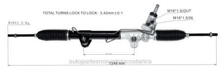 Repuestos de motos Alajuela - cremallera de dirección asistida 52109984ah 97390 1020219 52109970aa 22-389 TJTB2792 DODGE/CHRYSLER