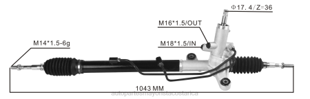 Mayorista de auto repuestos - cremallera de dirección asistida 53601-sna-a52 53601-sna-a04 71632-26010 TJTB2527 HONDA