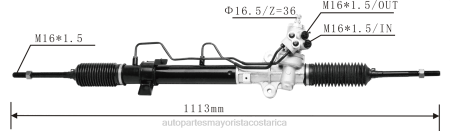 Autopartes Costa Rica - cremallera de dirección asistida 57700-2e000 57700-1f000 577001f800 577000z800 577002e800 7134906000 TJTB2748 HYUNDAI/KIA