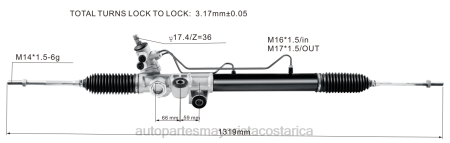 Mayorista de auto repuestos - cremallera de dirección asistida 8-97943521-0 TJTB2607 ISUZU