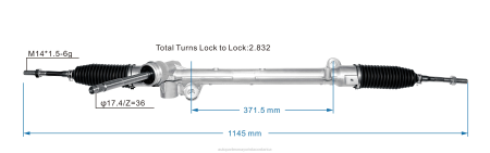 Autopartes mayorista - Cremallera de dirección asistida belg-32-110a bcka-32-110a/b TJTB2640 MAZDA