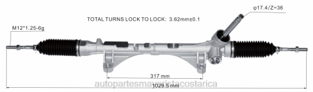 Autopartes San Jose - cremallera de dirección asistida 48001-3lt0a 48001-jx00a 48001-jx00b 48001-jx00c TJTB2599 NISSAN