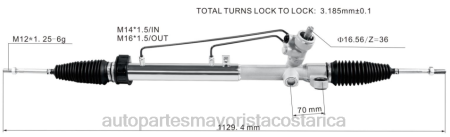 Autopartes mayorista - cremallera de dirección asistida rm500 44200-bz021 TJTB2650 PROTON/PERODUA