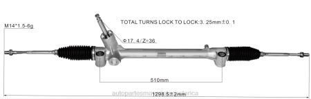 Mayorista de auto repuestos - cremallera de dirección asistida jq201-005901 TJTB2617 SUZUKI