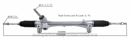 Repuestos de motos San Jose - Cremallera de dirección asistida 45510-02420 45510-02840 TJTB2443 TOYOTA