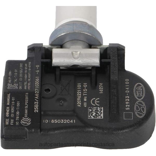 Autopartes mayorista - tpms hyundai el sensor de presión 52933d4100 437mhz DZZ602998