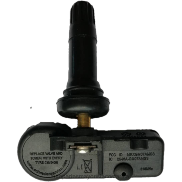 Repuestos de motos Cartago - Sensor de presión de neumáticos tpms buick/cadillac 25799331 DZZ602683